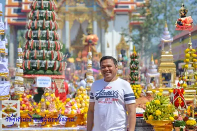 ประมวลภาพงานบวงสรวงใหญ่ท้าวเวสสุวรรณโณ วัดจุฬามณี ปี ๒๕๖๓
