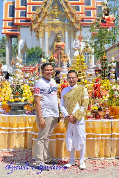 ประมวลภาพงานบวงสรวงใหญ่ท้าวเวสสุวรรณโณ วัดจุฬามณี ปี ๒๕๖๓