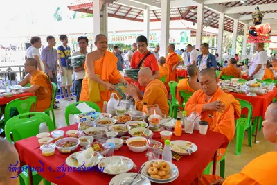 ประมวลภาพงานบวงสรวงใหญ่ท้าวเวสสุวรรณโณ วัดจุฬามณี ปี ๒๕๖๓