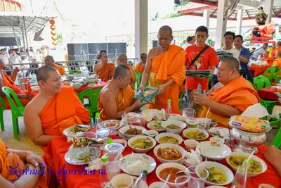 ประมวลภาพงานบวงสรวงใหญ่ท้าวเวสสุวรรณโณ วัดจุฬามณี ปี ๒๕๖๓