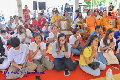 ประมวลภาพงานบวงสรวงใหญ่ท้าวเวสสุวรรณโณ วัดจุฬามณี ปี ๒๕๖๓