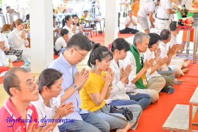 ประมวลภาพงานบวงสรวงใหญ่ท้าวเวสสุวรรณโณ วัดจุฬามณี ปี ๒๕๖๓