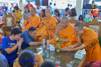 ประมวลภาพงานบวงสรวงใหญ่ท้าวเวสสุวรรณโณ วัดจุฬามณี ปี ๒๕๖๓