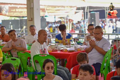 ประมวลภาพงานบวงสรวงใหญ่ท้าวเวสสุวรรณโณ วัดจุฬามณี ปี ๒๕๖๓