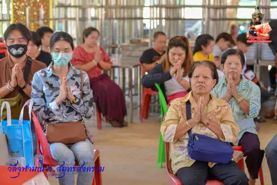 ประมวลภาพงานบวงสรวงใหญ่ท้าวเวสสุวรรณโณ วัดจุฬามณี ปี ๒๕๖๓