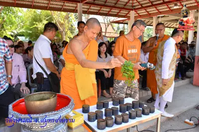 ประมวลภาพงานบวงสรวงใหญ่ท้าวเวสสุวรรณโณ วัดจุฬามณี ปี ๒๕๖๓