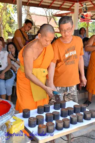 ประมวลภาพงานบวงสรวงใหญ่ท้าวเวสสุวรรณโณ วัดจุฬามณี ปี ๒๕๖๓