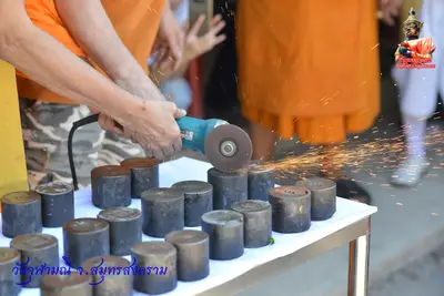ประมวลภาพงานบวงสรวงใหญ่ท้าวเวสสุวรรณโณ วัดจุฬามณี ปี ๒๕๖๓