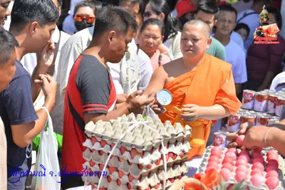 ประมวลภาพงานบวงสรวงใหญ่ท้าวเวสสุวรรณโณ วัดจุฬามณี ปี ๒๕๖๓