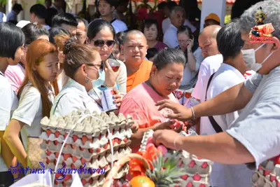 ประมวลภาพงานบวงสรวงใหญ่ท้าวเวสสุวรรณโณ วัดจุฬามณี ปี ๒๕๖๓