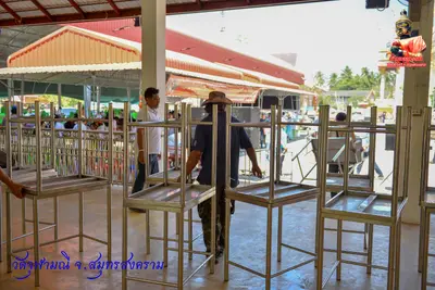 ประมวลภาพงานบวงสรวงใหญ่ท้าวเวสสุวรรณโณ วัดจุฬามณี ปี ๒๕๖๓