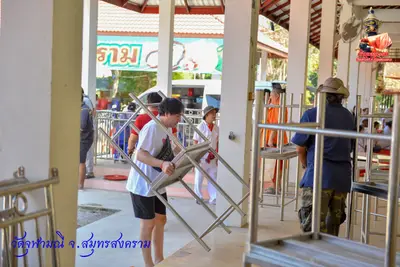 ประมวลภาพงานบวงสรวงใหญ่ท้าวเวสสุวรรณโณ วัดจุฬามณี ปี ๒๕๖๓