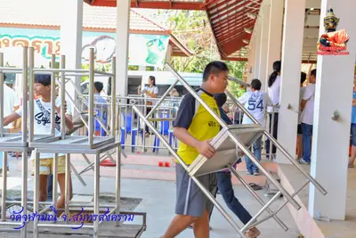 ประมวลภาพงานบวงสรวงใหญ่ท้าวเวสสุวรรณโณ วัดจุฬามณี ปี ๒๕๖๓