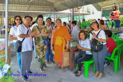 ประมวลภาพงานบวงสรวงใหญ่ท้าวเวสสุวรรณโณ วัดจุฬามณี ปี ๒๕๖๓