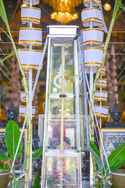 ประมวลภาพพิธีพุทธาภิเษกเทวรูปท้าวเวสสุวรรณ รุ่นเจริญสุข ๖๓ วัดจุฬามณี ปี ๒๕๖๓