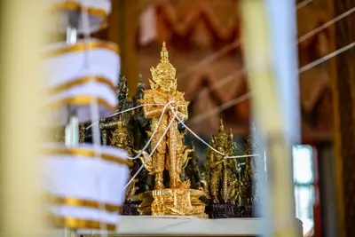 ประมวลภาพพิธีพุทธาภิเษกเทวรูปท้าวเวสสุวรรณ รุ่นเจริญสุข ๖๓ วัดจุฬามณี ปี ๒๕๖๓