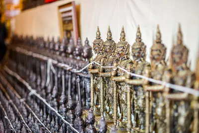 ประมวลภาพพิธีพุทธาภิเษกเทวรูปท้าวเวสสุวรรณ รุ่นเจริญสุข ๖๓ วัดจุฬามณี ปี ๒๕๖๓