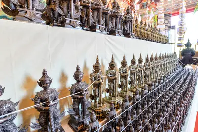 ประมวลภาพพิธีพุทธาภิเษกเทวรูปท้าวเวสสุวรรณ รุ่นเจริญสุข ๖๓ วัดจุฬามณี ปี ๒๕๖๓