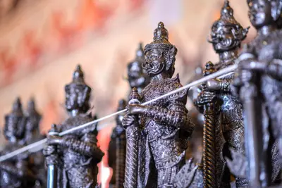 ประมวลภาพพิธีพุทธาภิเษกเทวรูปท้าวเวสสุวรรณ รุ่นเจริญสุข ๖๓ วัดจุฬามณี ปี ๒๕๖๓
