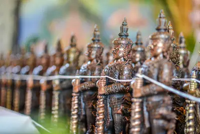 ประมวลภาพพิธีพุทธาภิเษกเทวรูปท้าวเวสสุวรรณ รุ่นเจริญสุข ๖๓ วัดจุฬามณี ปี ๒๕๖๓