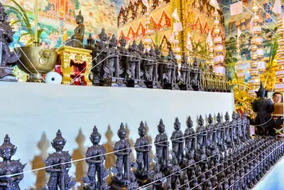 ประมวลภาพพิธีพุทธาภิเษกเทวรูปท้าวเวสสุวรรณ รุ่นเจริญสุข ๖๓ วัดจุฬามณี ปี ๒๕๖๓