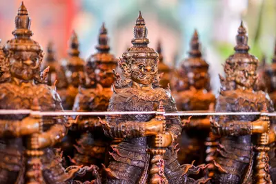 ประมวลภาพพิธีพุทธาภิเษกเทวรูปท้าวเวสสุวรรณ รุ่นเจริญสุข ๖๓ วัดจุฬามณี ปี ๒๕๖๓