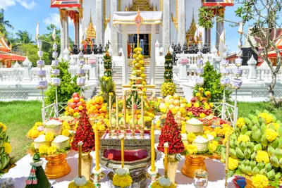 ประมวลภาพพิธีพุทธาภิเษกเทวรูปท้าวเวสสุวรรณ รุ่นเจริญสุข ๖๓ วัดจุฬามณี ปี ๒๕๖๓
