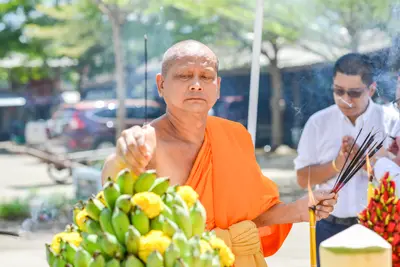 ประมวลภาพพิธีพุทธาภิเษกเทวรูปท้าวเวสสุวรรณ รุ่นเจริญสุข ๖๓ วัดจุฬามณี ปี ๒๕๖๓
