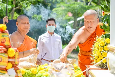 ประมวลภาพพิธีพุทธาภิเษกเทวรูปท้าวเวสสุวรรณ รุ่นเจริญสุข ๖๓ วัดจุฬามณี ปี ๒๕๖๓