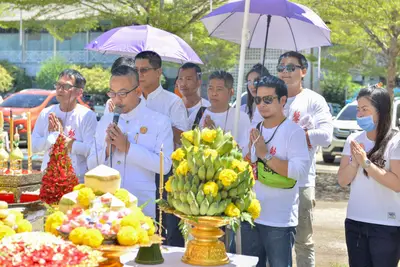 ประมวลภาพพิธีพุทธาภิเษกเทวรูปท้าวเวสสุวรรณ รุ่นเจริญสุข ๖๓ วัดจุฬามณี ปี ๒๕๖๓