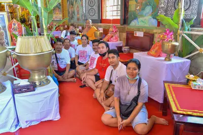 ประมวลภาพพิธีพุทธาภิเษกเทวรูปท้าวเวสสุวรรณ รุ่นเจริญสุข ๖๓ วัดจุฬามณี ปี ๒๕๖๓
