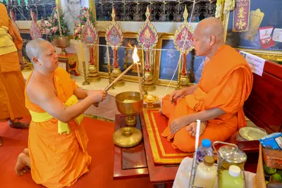 ประมวลภาพพิธีพุทธาภิเษกเทวรูปท้าวเวสสุวรรณ รุ่นเจริญสุข ๖๓ วัดจุฬามณี ปี ๒๕๖๓