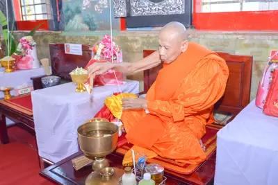 ประมวลภาพพิธีพุทธาภิเษกเทวรูปท้าวเวสสุวรรณ รุ่นเจริญสุข ๖๓ วัดจุฬามณี ปี ๒๕๖๓