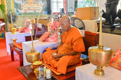 ประมวลภาพพิธีพุทธาภิเษกเทวรูปท้าวเวสสุวรรณ รุ่นเจริญสุข ๖๓ วัดจุฬามณี ปี ๒๕๖๓