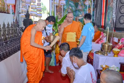 ประมวลภาพพิธีพุทธาภิเษกเทวรูปท้าวเวสสุวรรณ รุ่นเจริญสุข ๖๓ วัดจุฬามณี ปี ๒๕๖๓