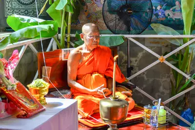 ประมวลภาพพิธีพุทธาภิเษกเทวรูปท้าวเวสสุวรรณ รุ่นเจริญสุข ๖๓ วัดจุฬามณี ปี ๒๕๖๓