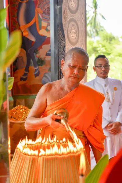 ประมวลภาพพิธีพุทธาภิเษกเทวรูปท้าวเวสสุวรรณ รุ่นเจริญสุข ๖๓ วัดจุฬามณี ปี ๒๕๖๓