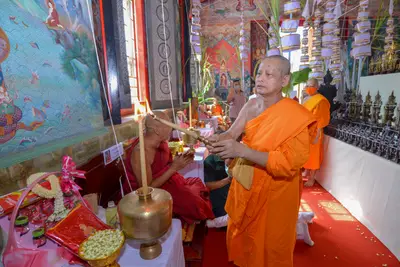 ประมวลภาพพิธีพุทธาภิเษกเทวรูปท้าวเวสสุวรรณ รุ่นเจริญสุข ๖๓ วัดจุฬามณี ปี ๒๕๖๓