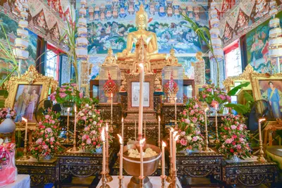 ประมวลภาพพิธีพุทธาภิเษกเทวรูปท้าวเวสสุวรรณ รุ่นเจริญสุข ๖๓ วัดจุฬามณี ปี ๒๕๖๓