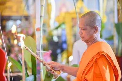 ประมวลภาพพิธีพุทธาภิเษกเทวรูปท้าวเวสสุวรรณ รุ่นเจริญสุข ๖๓ วัดจุฬามณี ปี ๒๕๖๓
