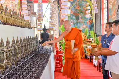 ประมวลภาพพิธีพุทธาภิเษกเทวรูปท้าวเวสสุวรรณ รุ่นเจริญสุข ๖๓ วัดจุฬามณี ปี ๒๕๖๓