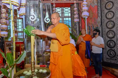ประมวลภาพพิธีพุทธาภิเษกเทวรูปท้าวเวสสุวรรณ รุ่นเจริญสุข ๖๓ วัดจุฬามณี ปี ๒๕๖๓
