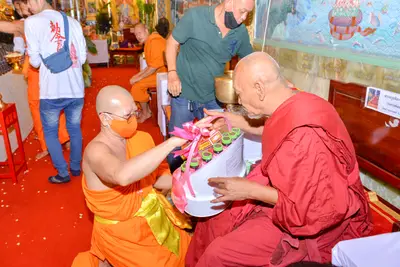 ประมวลภาพพิธีพุทธาภิเษกเทวรูปท้าวเวสสุวรรณ รุ่นเจริญสุข ๖๓ วัดจุฬามณี ปี ๒๕๖๓
