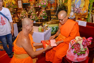 ประมวลภาพพิธีพุทธาภิเษกเทวรูปท้าวเวสสุวรรณ รุ่นเจริญสุข ๖๓ วัดจุฬามณี ปี ๒๕๖๓
