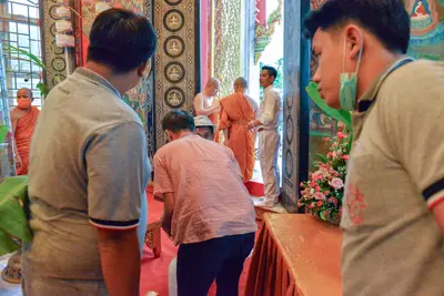 ประมวลภาพพิธีพุทธาภิเษกเทวรูปท้าวเวสสุวรรณ รุ่นเจริญสุข ๖๓ วัดจุฬามณี ปี ๒๕๖๓