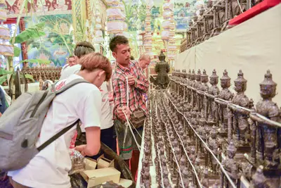 ประมวลภาพพิธีพุทธาภิเษกเทวรูปท้าวเวสสุวรรณ รุ่นเจริญสุข ๖๓ วัดจุฬามณี ปี ๒๕๖๓