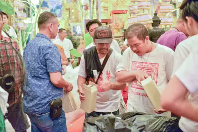 ประมวลภาพพิธีพุทธาภิเษกเทวรูปท้าวเวสสุวรรณ รุ่นเจริญสุข ๖๓ วัดจุฬามณี ปี ๒๕๖๓
