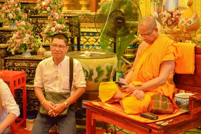 ประมวลภาพพิธีพุทธาภิเษกเทวรูปท้าวเวสสุวรรณ รุ่นเจริญสุข ๖๓ วัดจุฬามณี ปี ๒๕๖๓