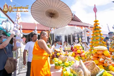 ประมวลภาพพิธีเททองหล่อพระพุทธชินราชจำลอง วัดจุฬามณี ปี ๒๕๖๓