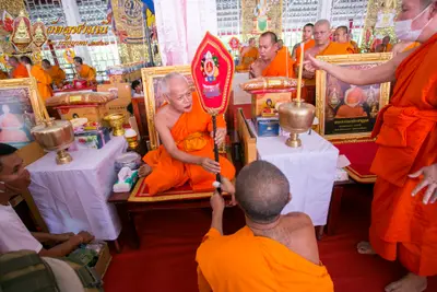 ประมวลภาพพิธีเททองหล่อพระพุทธชินราชจำลอง วัดจุฬามณี ปี ๒๕๖๓
